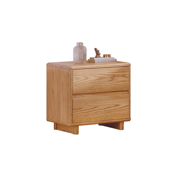 床头柜（暖杏色）