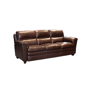 三人皮沙发