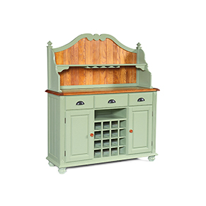 餐边柜上-蜜蜂色/苹果绿(整板）